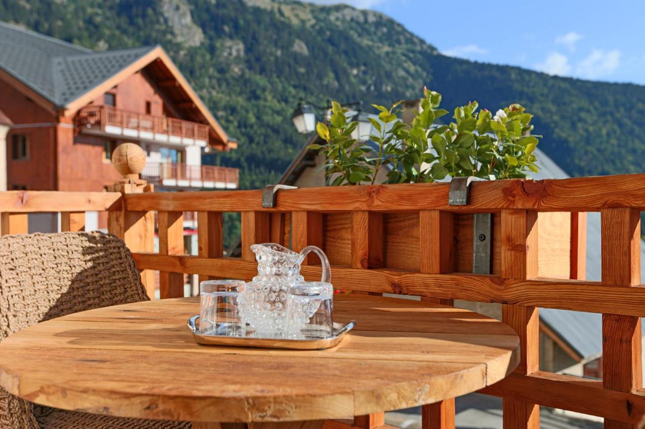 Hotel Le V De Vaujany Dış mekan fotoğraf