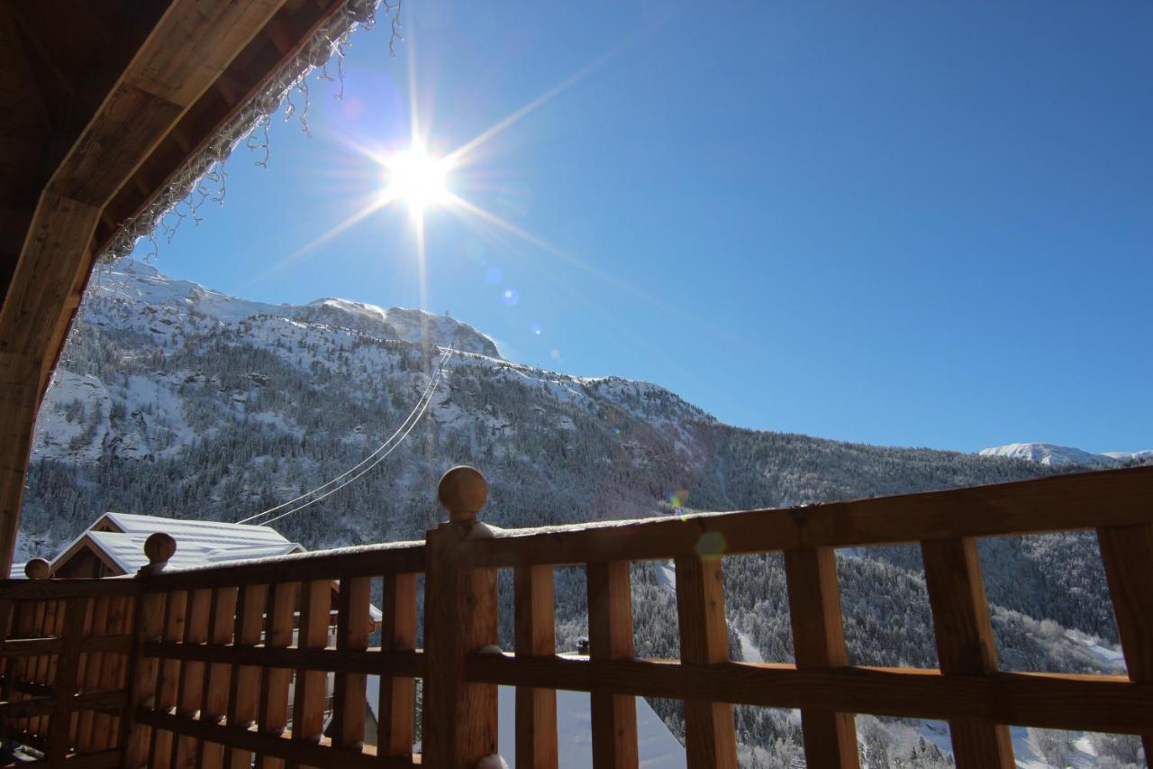 Hotel Le V De Vaujany Dış mekan fotoğraf