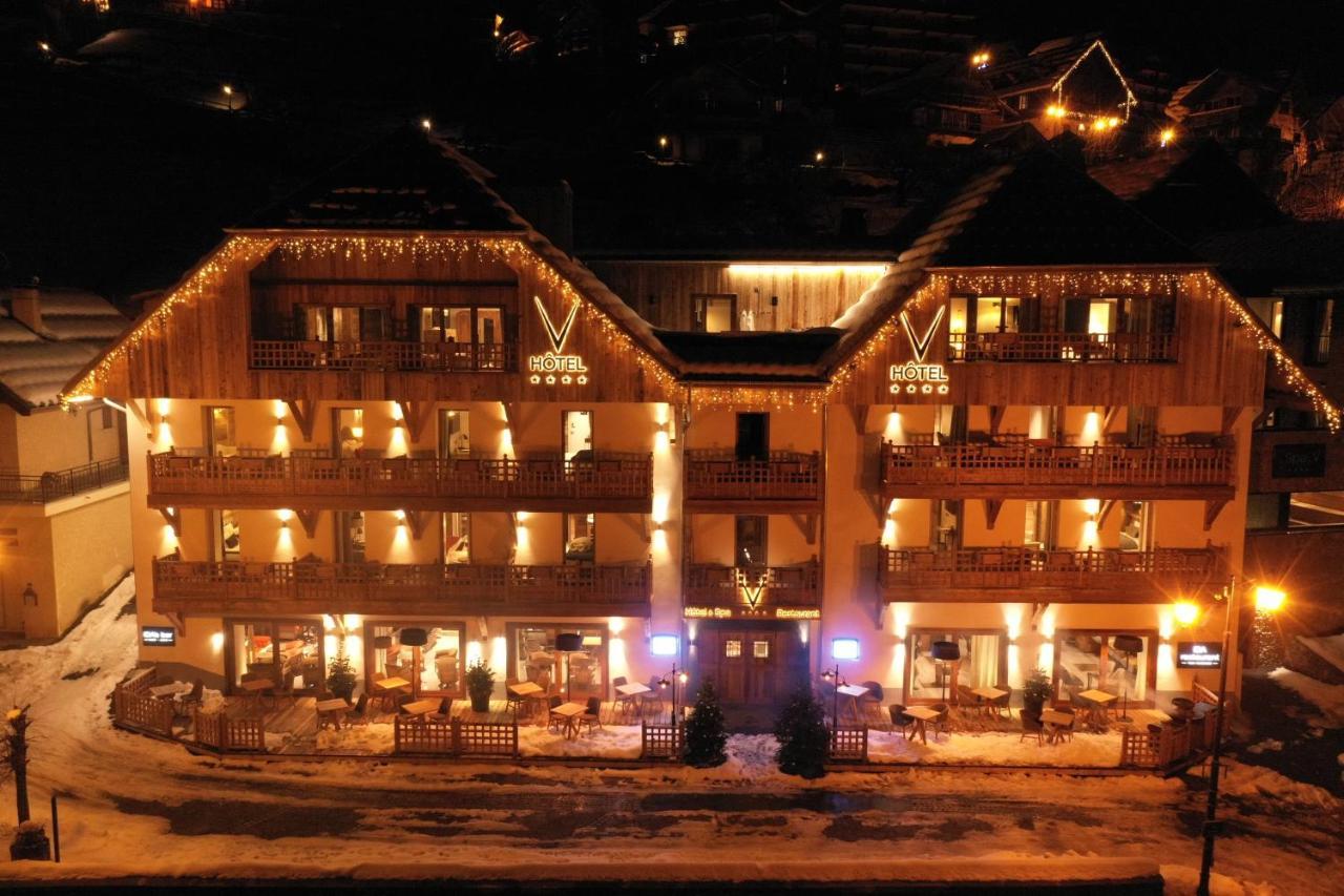 Hotel Le V De Vaujany Dış mekan fotoğraf