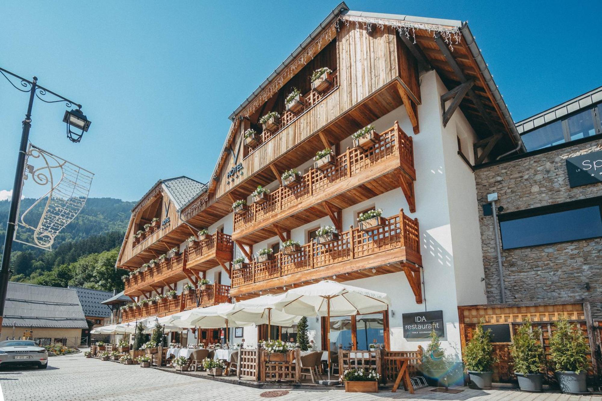 Hotel Le V De Vaujany Dış mekan fotoğraf